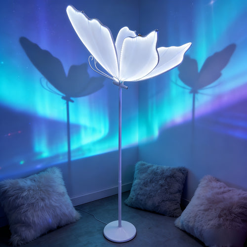 23.62inch Butterfly Floor Lamps 1pc, Elegant Creative Butterfly Pendant Lights. ButterflyPendant Lights Are Suitable For Bridal Showers, Wedding Parties, Birthday Celebrations, Engagement Parties, Baby Shower, Mother'S Day & Graduation Party Decorations